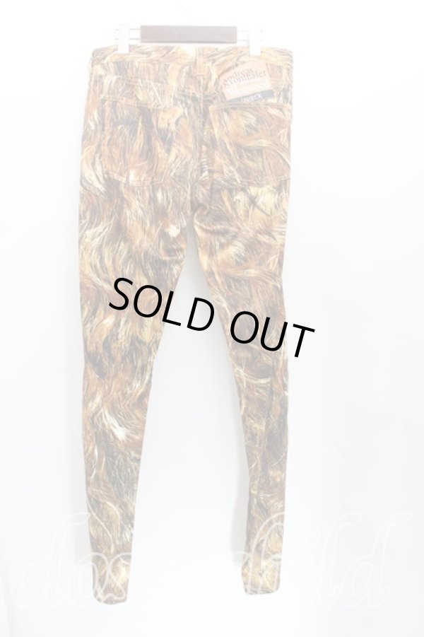 画像2: 【SALE】【25%OFF】ヴィヴィアンウエストウッド 中古 / ヘアー柄トラウザー    W26 茶  H-23-11-19-011-pa-IN-ZH (2)