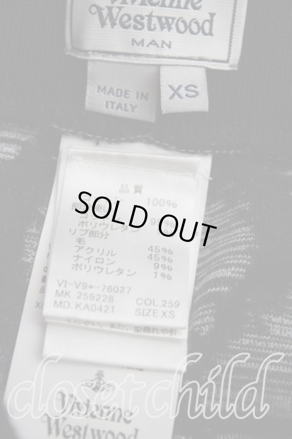 画像4: 【SALE】【15%OFF】ヴィヴィアンウエストウッド MAN 中古 / GREYスクイグルレギンス    XS 黒  H-23-11-19-021-pa-OD-ZH (4)