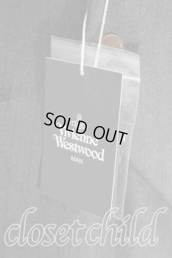 画像3: 【SALE】【15%OFF】ヴィヴィアンウエストウッド MAN 中古 / /ディストーションミックス ジャケット    44 カーキ  H-23-11-26-044-jc-OD-ZH (3)