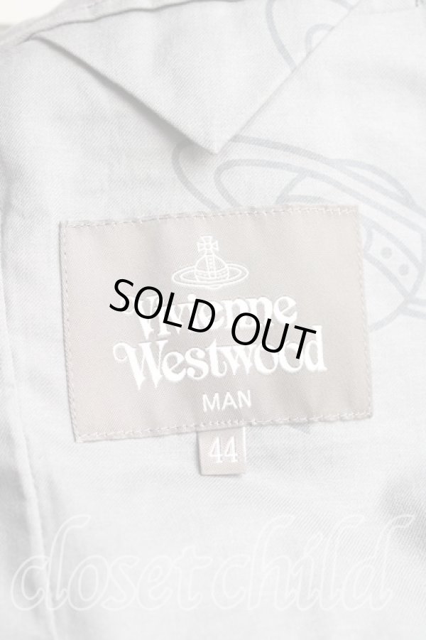 画像4: 【SALE】【15%OFF】ヴィヴィアンウエストウッド MAN 中古 / /ディストーションミックス ジャケット    44 カーキ  H-23-11-26-044-jc-OD-ZH (4)