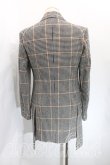 画像2: ヴィヴィアンウエストウッド MAN 中古 / ツイード千鳥柄シングルコート    44 黒  H-23-11-26-051-co-IN-ZH (2)