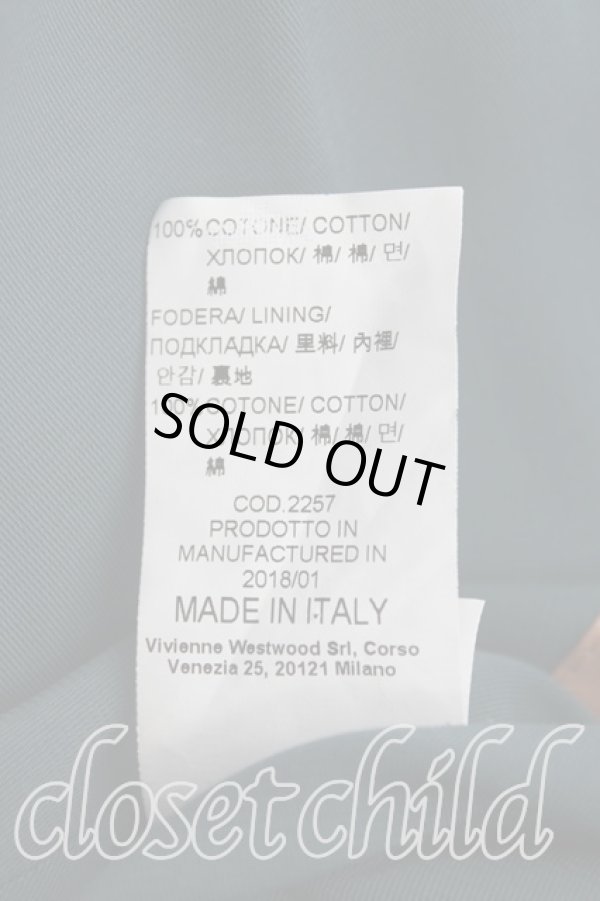 画像4: ヴィヴィアンウエストウッド 中古 / /花柄切替ジャケット    UK12 緑  H-23-12-03-031-jc-IN-ZH (4)