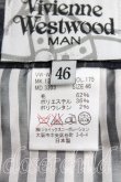 画像4: ヴィヴィアンウエストウッド MAN 中古 / チェックパンツ    46 灰  H-23-12-03-040-pa-IN-ZH (4)