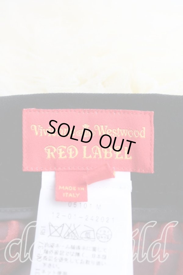 画像3: ヴィヴィアンウエストウッド 中古 /別珍ノックダウンスカート    38 黒  H-23-12-03-005-sk-IN-ZH (3)