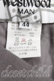 画像4: 【SALE】【10%OFF】ヴィヴィアンウエストウッド 中古 / オーブ刺繍パンツ    44 灰  H-23-12-03-046-pa-IN-ZH (4)