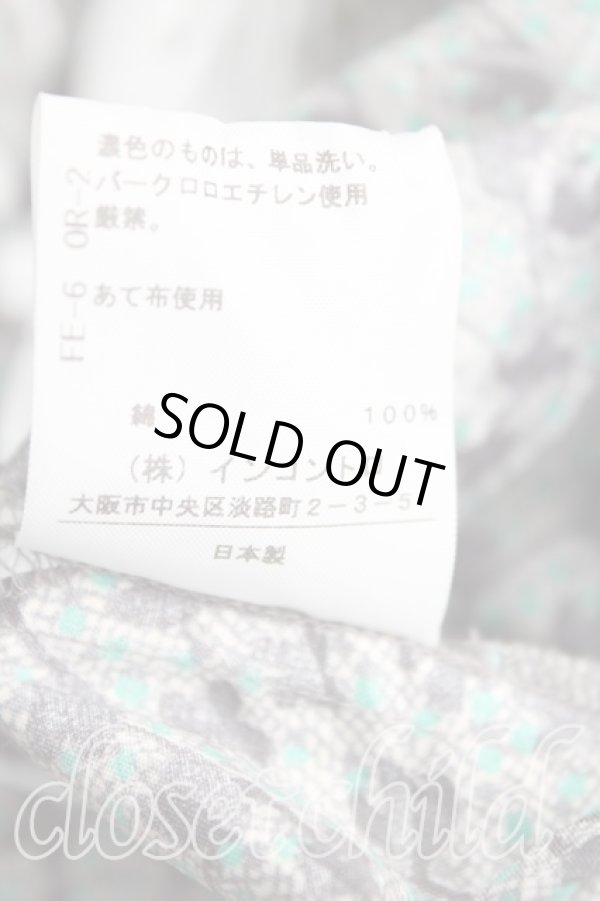 画像4: ヴィヴィアンウエストウッド 中古 / /フラワーpt変形トップス    00 灰  H-23-12-03-085-to-IN-ZH (4)