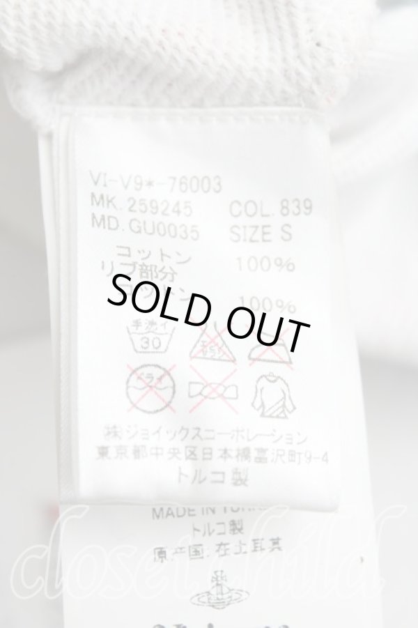 画像4: ヴィヴィアンウエストウッド MAN 中古 / /マネー柄スウェットトレーナー    S 白  H-23-12-03-087-to-IN-ZH (4)