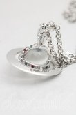 画像2: ヴィヴィアンウエストウッド 中古 /スモールオーブネックレス   シルバー  H-23-12-03-091-ac-OD-ZH (2)