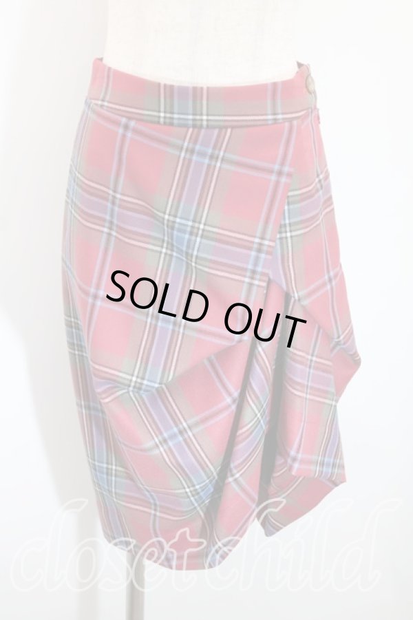 画像3: ヴィヴィアンウエストウッド 中古 / タータンチェックセットアップ    38 ピンク  H-23-12-10-028-su-OD-ZH (3)