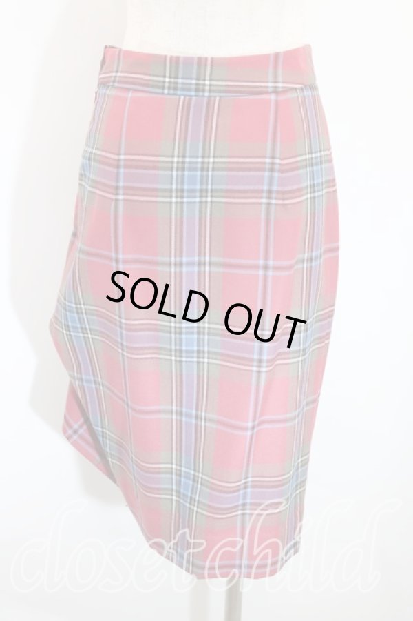 画像4: ヴィヴィアンウエストウッド 中古 / タータンチェックセットアップ    38 ピンク  H-23-12-10-028-su-OD-ZH (4)