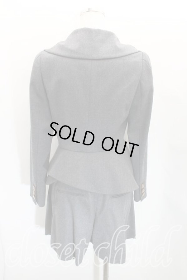 画像2: ヴィヴィアンウエストウッド 中古 / セットアップ    2 灰  H-23-12-10-029-su-OD-ZH (2)