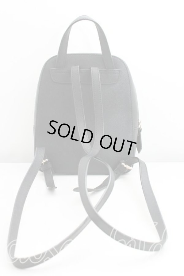 画像2: ヴィヴィアンウエストウッド 中古 / サフィアーノリュック   黒  H-23-12-10-080-ba-OD-ZH (2)