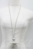 画像7: ヴィヴィアンウエストウッド 中古 /ジャイアントオーブネックレス   シルバー  H-23-12-10-097-nl-OD-ZH (7)
