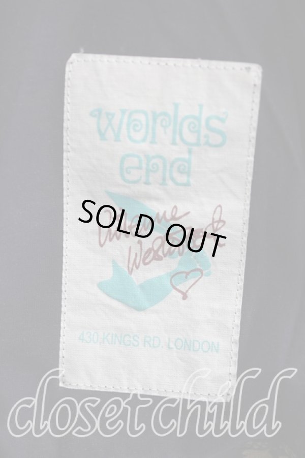 画像3: Worlds End 中古 / /スクイグルカットソー    OS 紺  H-23-12-17-041-to-OD-ZH (3)