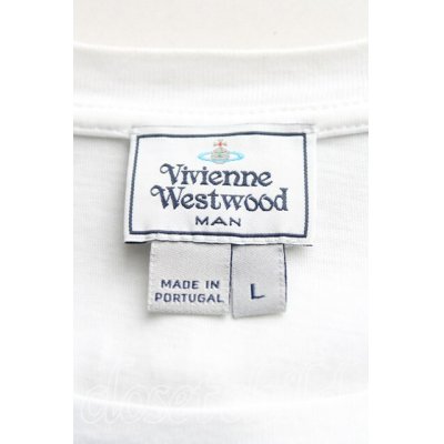 画像3: 【USED】Vivienne Westwood MAN / SQUIGGLE ORB 半袖Tシャツ ヴィヴィアンウエストウッド ビビアン   L 白 【中古】 H-23-12-17-090-ts-OD-ZH