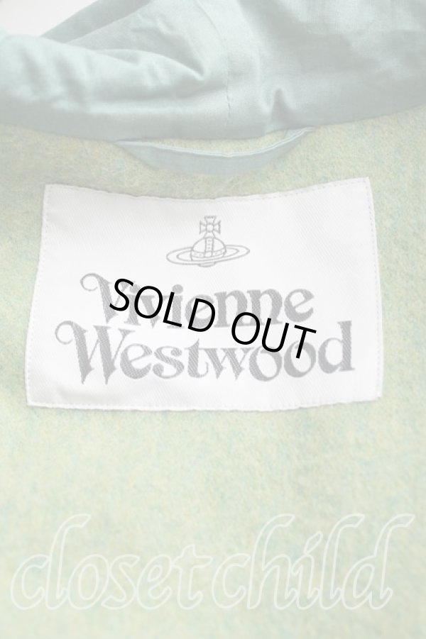 画像3: ヴィヴィアンウエストウッド 中古 / ダッフルコート    48 緑  H-23-12-17-009-co-IN-ZH (3)