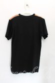 画像2: 【SALE】【10%OFF】ヴィヴィアンウエストウッド 中古 / ロゴptTシャツ    36 黒×オレンジ  H-23-12-17-092-ts-IN-ZH (2)