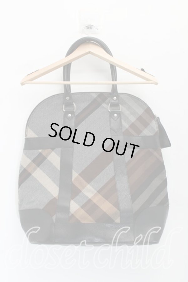 画像2: ヴィヴィアンウエストウッド 中古 / ダービーバッグ   茶  H-23-12-17-104-ba-IN-ZH (2)