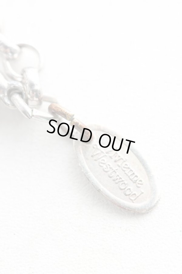 画像4: ヴィヴィアンウエストウッド 中古 /スモールオーブネックレス   シルバー  H-23-12-17-114-nl-OD-ZH (4)