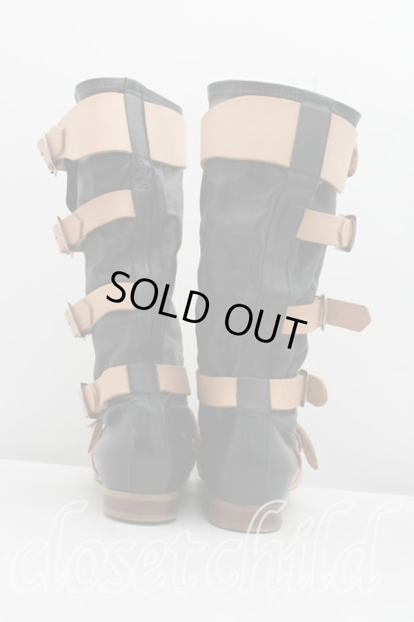 画像4: ヴィヴィアンウエストウッド 中古 / パイレーツブーツ    UK6 黒  H-23-12-24-023-sh-IN-ZH (4)