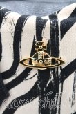 画像6: ヴィヴィアンウエストウッド 中古 / ペイント総柄ヤスミンバッグ   生成×黒  H-23-12-24-003-ba-IN-ZH (6)
