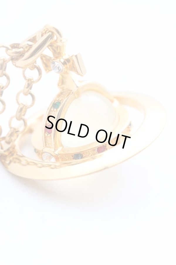 画像2: ヴィヴィアンウエストウッド 中古 / スモールオーブネックレス   ゴールド  H-23-12-24-092-nl-OD-ZH (2)