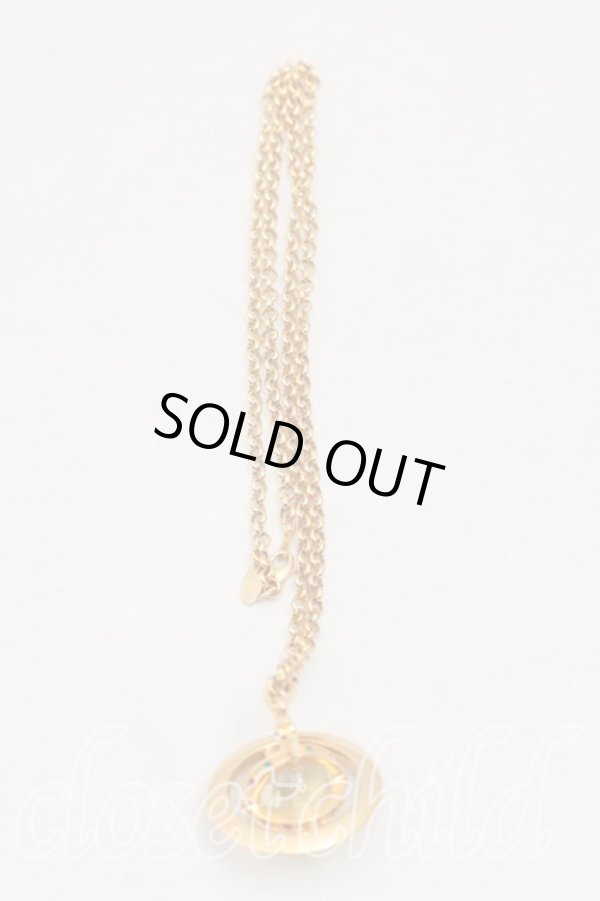 画像4: ヴィヴィアンウエストウッド 中古 / スモールオーブネックレス   ゴールド  H-23-12-24-092-nl-OD-ZH (4)