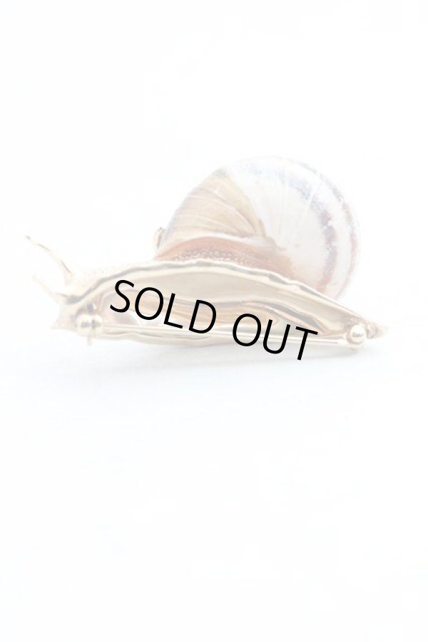 画像5: ヴィヴィアンウエストウッド 中古 /  スネイルブローチ   ゴールド  H-23-12-24-001-ac-OD-ZH (5)