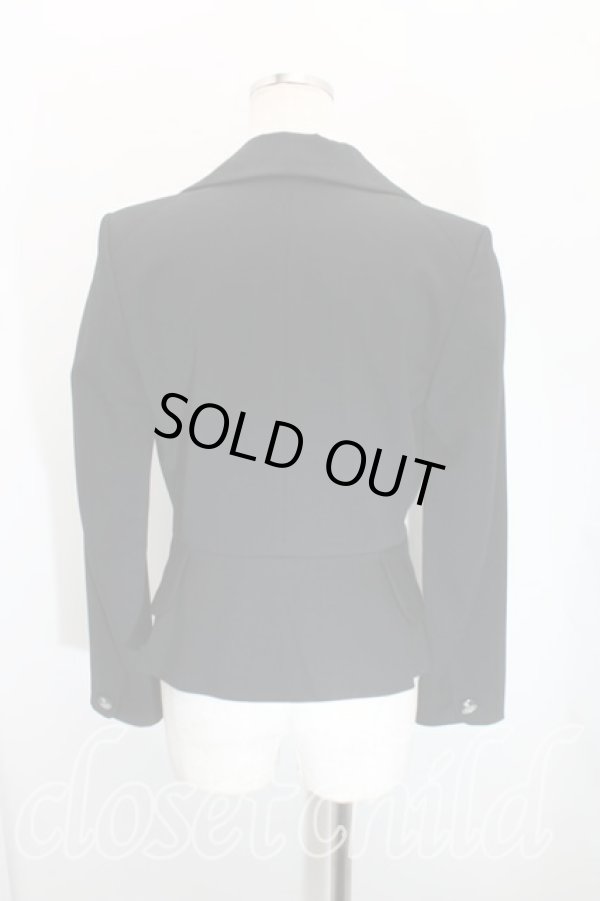 画像2: ヴィヴィアンウエストウッド 中古 / ウールラブジャケット    1 黒  H-23-12-31-003-jc-OD-ZH (2)