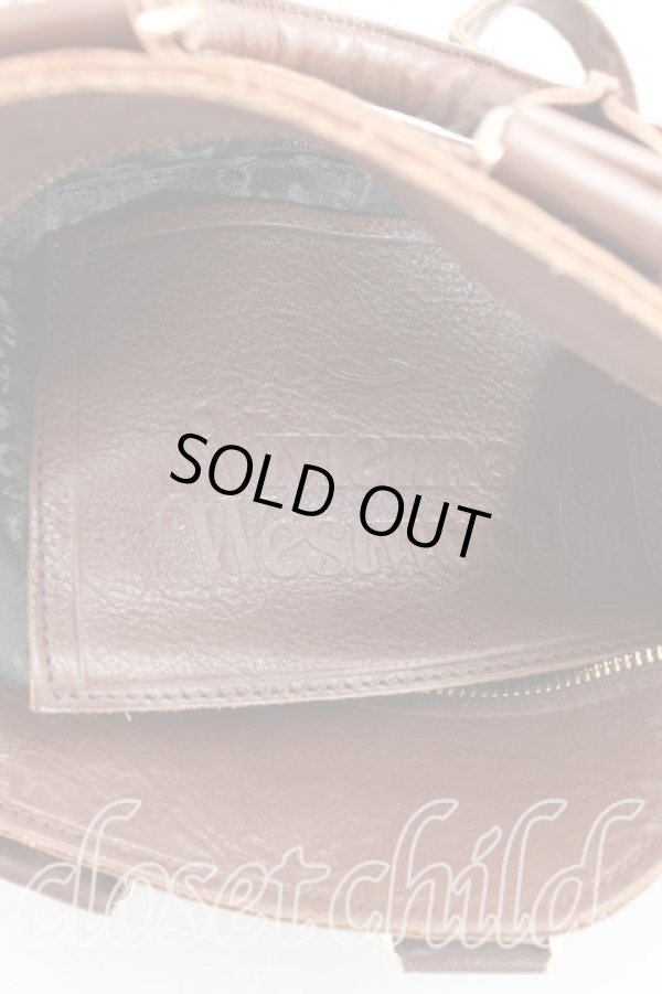 画像4: ヴィヴィアンウエストウッド 中古 / ヌーロック3wayバッグ   茶  H-23-12-31-083-ba-IN-ZH (4)