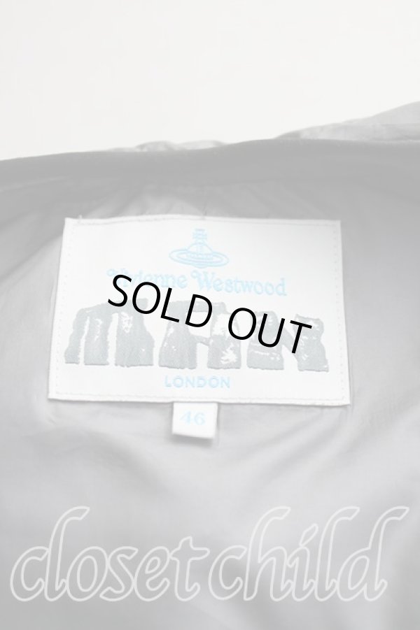 画像3: ヴィヴィアンウエストウッド MAN 中古 / ダウンジャケット    46 黒  H-23-12-31-002-jc-OD-ZH (3)