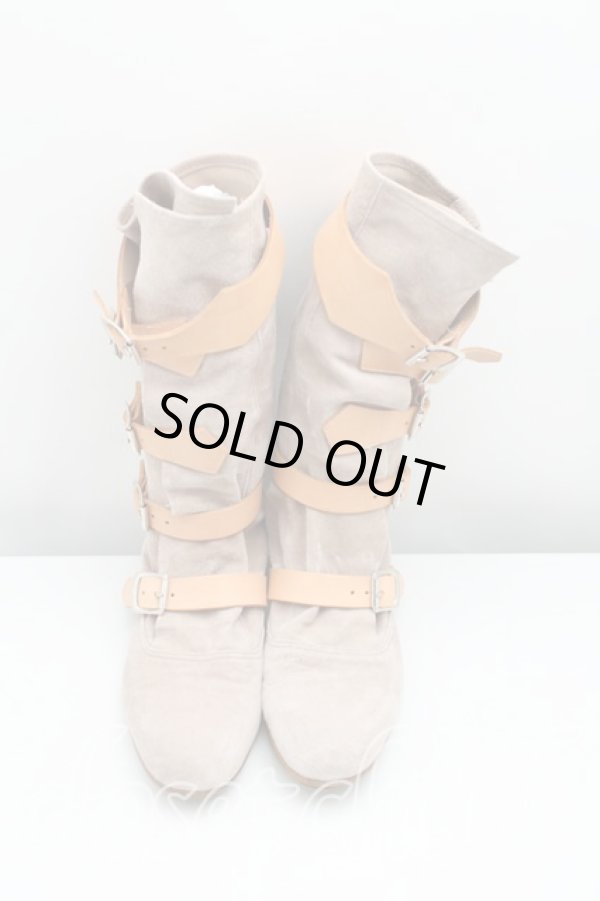 画像2: ヴィヴィアンウエストウッド 中古 / スエードパイレーツブーツ    UK9 ベージュ  H-24-01-07-047-sh-OD-ZH (2)