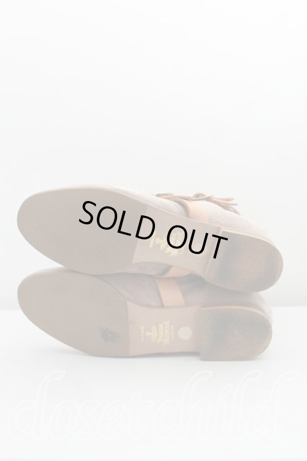 画像5: ヴィヴィアンウエストウッド 中古 / スエードパイレーツブーツ    UK9 ベージュ  H-24-01-07-047-sh-OD-ZH (5)