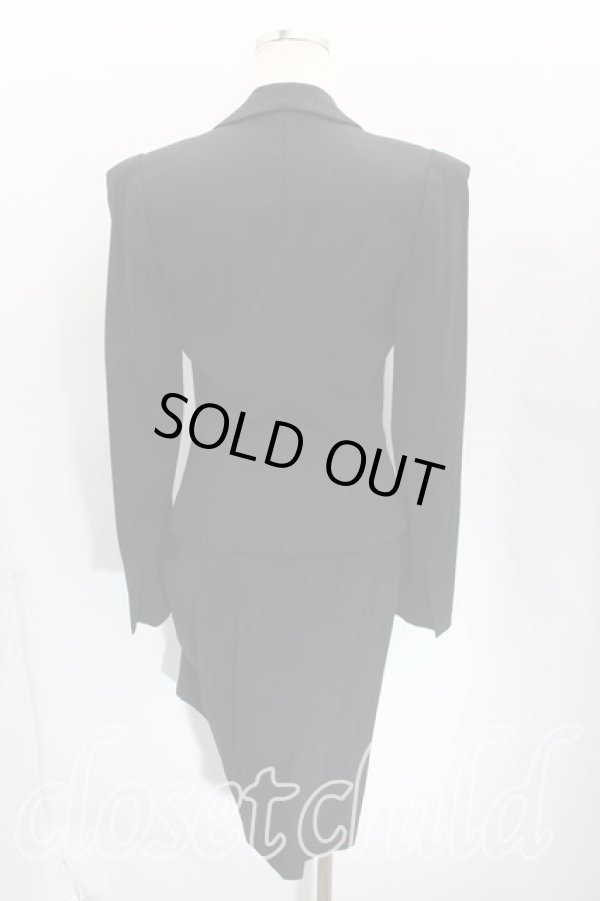 画像2: ヴィヴィアンウエストウッド 中古 / ウエストコートセットアップ    38 黒  H-24-01-14-063-su-OD-ZH (2)