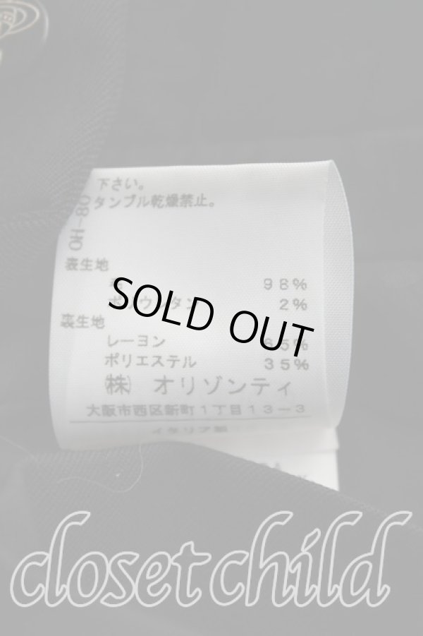 画像6: ヴィヴィアンウエストウッド 中古 / ウエストコートセットアップ    38 黒  H-24-01-14-063-su-OD-ZH (6)