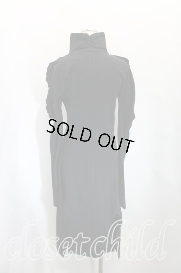 画像2: ヴィヴィアンウエストウッド 中古 / PHOENIX JERSEY DRESS    L 黒  H-24-01-14-090-op-IN-ZH (2)