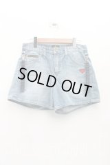 【USED】Vivienne Westwood Anglomania and Lee / PIN-UP SHORTS ヴィヴィアンウエストウッド ビビアン   W27 インディゴ 【中古】 H-24-01-14-013-pa-IN-ZH