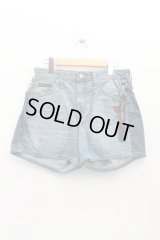 【USED】Vivienne Westwood Anglomania and Lee / PIN-UP SHORTS ヴィヴィアンウエストウッド ビビアン   W27 インディゴ 【中古】 H-24-01-14-014-pa-IN-ZH