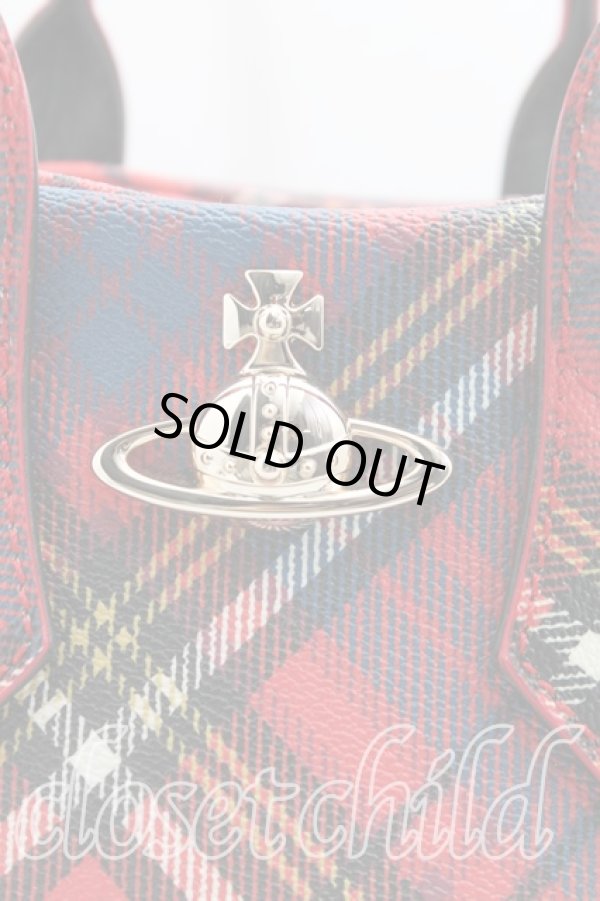 画像5: ヴィヴィアンウエストウッド 中古 / ダービーヤスミンバッグ   赤  H-24-01-21-054-ba-OD-ZH (5)