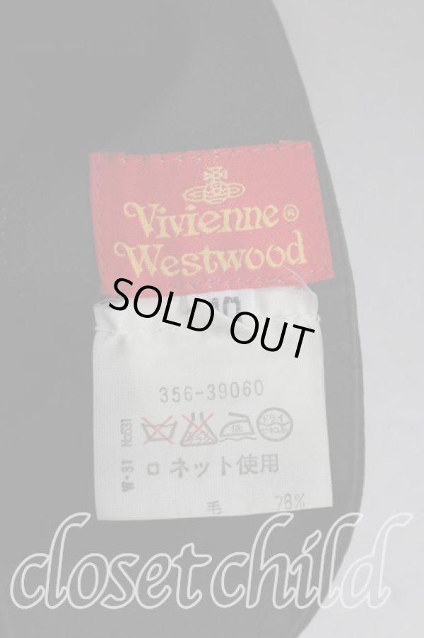 画像3: ヴィヴィアンウエストウッド 中古 / カラーオーブ刺繍長袖コルセット    40 黒  H-24-01-28-076-to-OD-ZH (3)