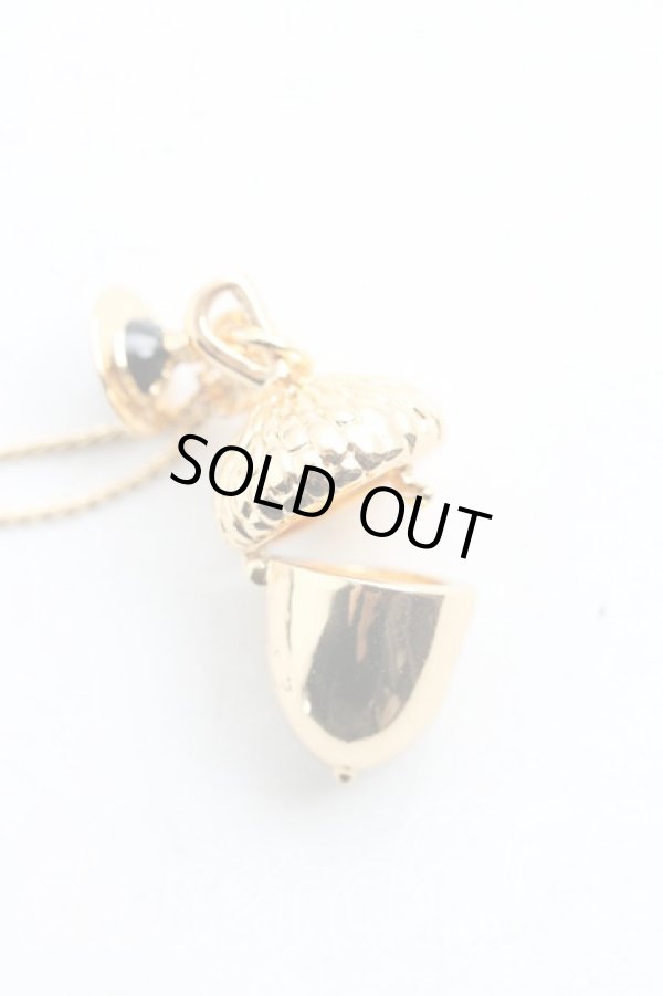 画像4: ヴィヴィアンウエストウッド 中古 / ALONSO ACORNロケットペンダント   ゴールド  H-24-02-04-062-nl-OD-ZH (4)