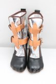 画像2: ヴィヴィアンウエストウッド 中古 / ボンテージブーツ    UK4 シルバー  H-24-02-04-063-sh-OD-ZH (2)