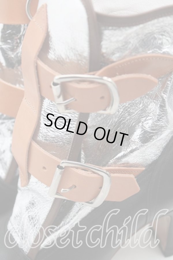 画像6: ヴィヴィアンウエストウッド 中古 / ボンテージブーツ    UK4 シルバー  H-24-02-04-063-sh-OD-ZH (6)