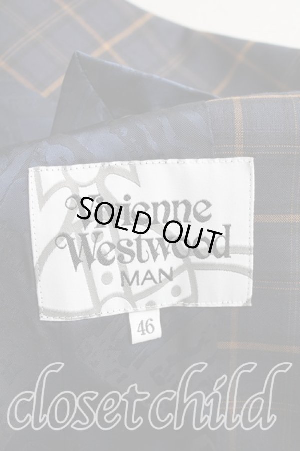 画像5: ヴィヴィアンウエストウッド MAN 中古 / アドバーシティセットアップ    46 紺  H-24-02-04-076-su-OD-ZH (5)