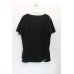 画像2: 【USED】Vivienne Westwood MAN / パンチウッドラウンドネック半袖Tシャツ<br>ヴィヴィアンウエストウッド ビビアン   黒 48 【中古】 H-24-02-04-078-ts-OD-ZH (2)