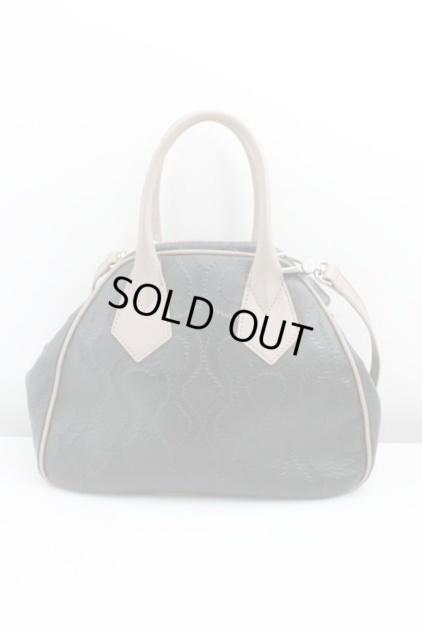 画像2: ヴィヴィアンウエストウッド 中古 / スクイグルヤスミンバッグ   黒  H-24-02-04-088-ba-OD-ZH (2)