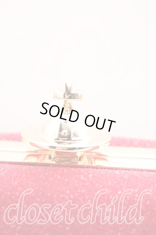 画像4: ヴィヴィアンウエストウッド 中古 / クラッチポーチ   赤  H-24-02-04-100-ba-OD-ZH (4)