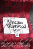 画像3: ヴィヴィアンウエストウッド MAN 中古 / ウエストコート風ジャケット    46 灰  H-24-02-04-002-jc-OD-ZH (3)