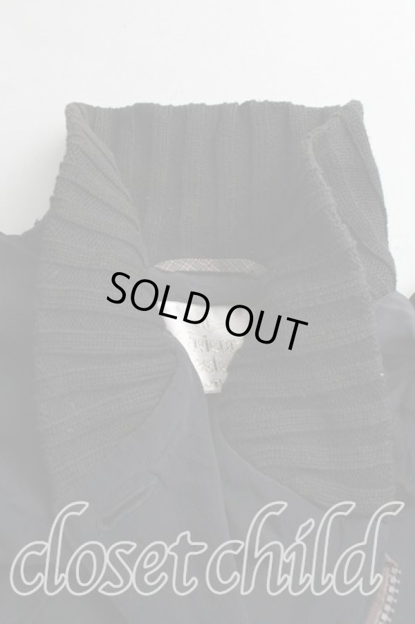 画像5: ヴィヴィアンウエストウッド 中古 / /シルク混ボンバージャケット    UK10 黒  H-24-02-11-002-jc-OD-ZH (5)