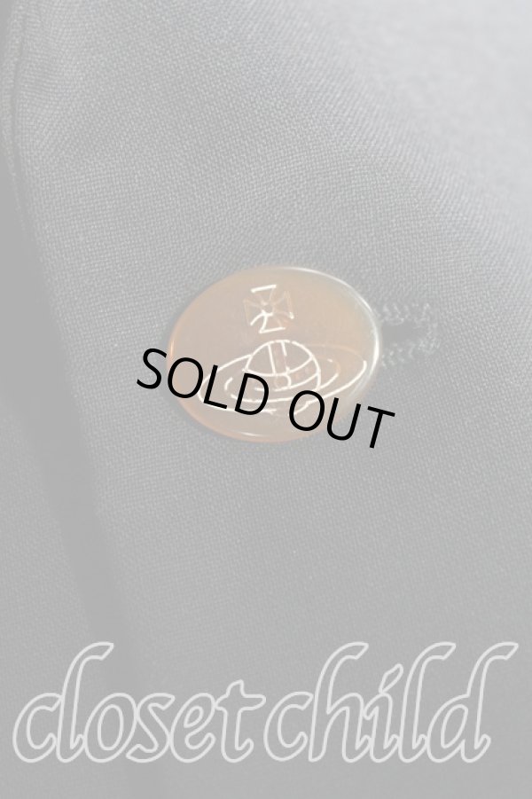 画像4: ヴィヴィアンウエストウッド MAN 中古 / シングルセットアップ    44 黒  H-24-02-11-039-su-OD-ZH (4)